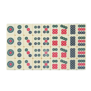 Fichas de Mahjong de melamina de 32 mm, tamaño mediano, pulidas a mano, para uso doméstico - Product Image 4