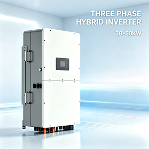 Système d'alimentation de secours 30-50 kW, <span class=keywords><strong>onduleur</strong></span> <span class=keywords><strong>solaire</strong></span> hybride <span class=keywords><strong>triphasé</strong></span> à onde sinusoïdale pure, <span class=keywords><strong>onduleur</strong></span> hybride réseau - Product Image 1