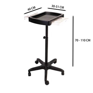Carrito Profesional <span class=keywords><strong>de</strong></span> Salón con Ruedas para Extensiones <span class=keywords><strong>de</strong></span> Cabello, Carrito <span class=keywords><strong>de</strong></span> Herramientas Móvil para Estilistas, para Peluquerías y Salones - Product Image 3