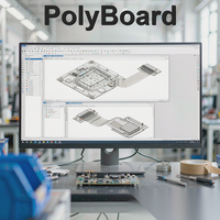 Perangkat Lunak Desain Furnitur PolyBoard Pro-PP dengan Pembangkit Daftar Potongan untuk Produsen Furnitur Versi Lengkap