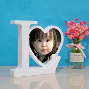 Cadre <span class=keywords><strong>photo</strong></span> magique d'amour de sublimation LED vierge pour le cadeau de Saint-Valentin - Product Image 6
