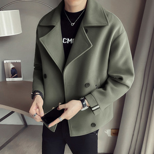 <strong>Men</strong> Work <strong>Jacket</strong> Contrast <strong>Long</strong> Sleeve Coats Corduroy <strong>Jacket</strong> - Product Image 2