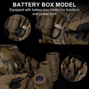 Casco Tattico Adattivo Modello GPNVG18 con Dispositivo di Visione Notturna a Quattro Occhi, Attrezzatura Sportiva per Appassionati di CS, Realizzato in Nylon - Product Image 2