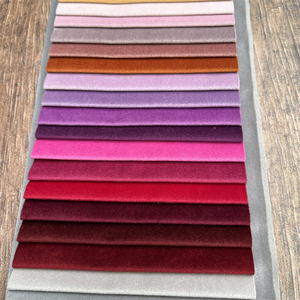 2025 новый дизайн однотонная окрашенная ткань для дивана 100% полиэстер очень мягкая Турецкая бархатная ткань для дивана cc250 - Product Image 2