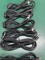 Vis de verrouillage durable Prise d'alimentation CC mâle à femelle Adaptateur DC 5521 DC 5525 Connecteur d'alimentation mâle avec vis