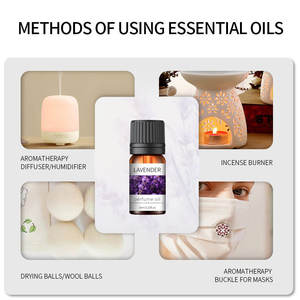 Aceite Esencial para <span class=keywords><strong>Humidificador</strong></span>, Aceite de Fragancia Vegetal 100% Natural de Alta Calidad, Aceite de Perfume de Lavanda - Product Image 4