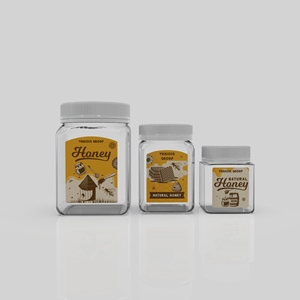 Botellas de <span class=keywords><strong>miel</strong></span> Botella de embalaje Plástico 250g Tarro de alta calidad <span class=keywords><strong>para</strong></span> dátiles <span class=keywords><strong>Jarabe</strong></span> <span class=keywords><strong>Tos</strong></span> Contenedores vacíos - Product Image 2