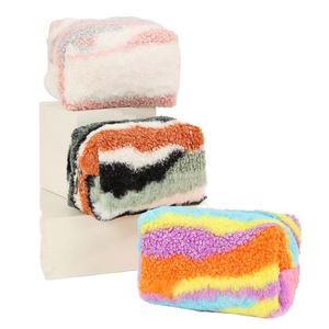 Women's Custom Foldable Durable Reusable <b>Makeup</b> Bags Zipper Closure Water Resistant Portable Cosmetic <b>Case</b> Cute Fashion Style - Product Image 1