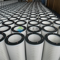 Sistem Filter Debu Industri untuk Pemotongan Plasma, Pemotongan Laser, Pengelasan, Filter Debu Asap 324*660mm, Filter Cartridge Studs