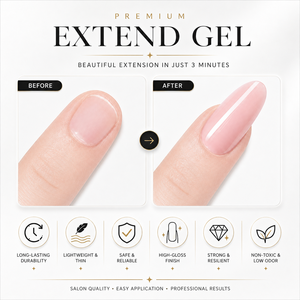 Nouveau Produit 2026 Gel d'Extension Ongles Crème Beauté Inodore Soak Off Gel Constructeur Biab pour Extensions d'Ongles LED <span class=keywords><strong>UV</strong></span> - Product Image 6