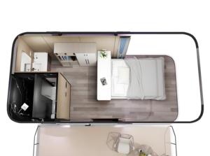 บ้านแคปซูลเคลื่อนที่สำหรับโรงแรม, บ้านสำเร็จรูปภาชนะอลูมิเนียมแคปซูลแบบแยกส่วน - Product Image 6
