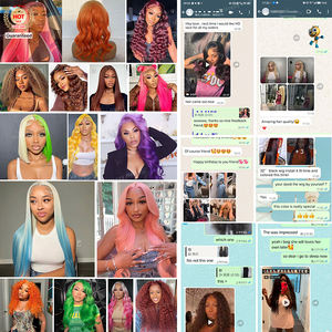 Peluca <span class=keywords><strong>de</strong></span> Cabello Humano Virgen con Frente <span class=keywords><strong>de</strong></span> Encaje Completo sin Pegamento 13x6 al por Mayor, Pelucas <span class=keywords><strong>de</strong></span> Cabello Humano Virgen con Cutícula Alineada - Product Image 6