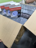Détecteur de Gaz CO et Alarme d'Intoxication au Monoxyde de Carbone avec Affichage LCD