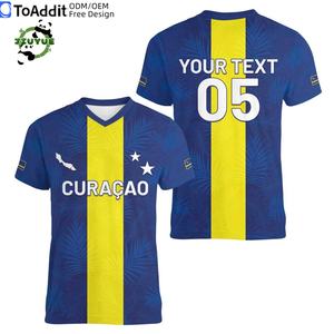 Футбольная форма высокого качества для Кубка мира 2526, Курасо, футболки, комплекты, майки, Leandro Bacuna - Product Image 4