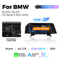 MEKEDE Écran Android Car-play Auto Caméra 360° 8 cœurs 4G WiFi pour BMW X5 E70 Snapdragon 668S 8+128 MTK 8259