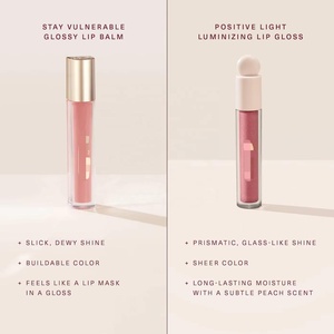 Rouge à lèvres scintillant 6 couleurs Beam Fine Blaze et <span class=keywords><strong>gloss</strong></span> lissant, une beauté naturelle qui sublime votre teint - Product Image 6