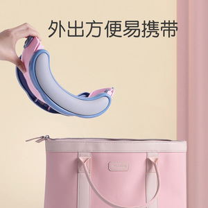 Siège de toilette pliable pour enfant, toilette portable pour tout-petit avec coussin en PU doux pour les voyages et la maison - Product Image 2