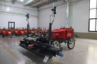 Machine de nivellement de sol en béton Honda 1004D avec moteur à roulement haute efficacité, niveleuse à ciment, niveleuse laser 24HP/30HP