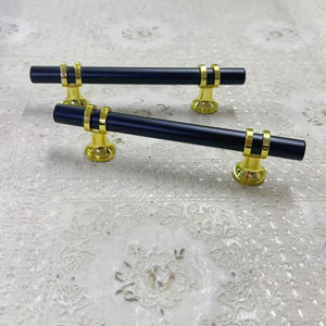 Gagang pintu plastik gagang lemari besi tahan karat pegangan tahan lama gagang terasa nyaman tangan - Product Image 2