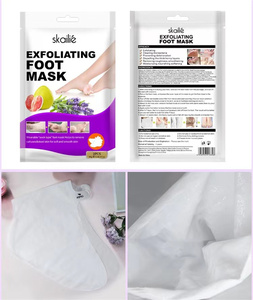 ZS exfoliant Peel Off <span class=keywords><strong>pied</strong></span> <span class=keywords><strong>masque</strong></span> enlever dur peau morte callosités pédicure chaussettes pieds Peeling <span class=keywords><strong>masque</strong></span> réparations talons fissurés peau rugueuse - Product Image 2