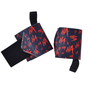 Muñequera ajustable Berserk de <span class=keywords><strong>Anime</strong></span> con logotipo personalizado al por mayor entrenamiento levantamiento de pesas gimnasio <span class=keywords><strong>muñequeras</strong></span> de <span class=keywords><strong>Anime</strong></span> para levantamiento de pesas - Product Image 2