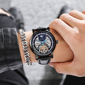 Reloj mecánico automático auténtico para hombre, tourbillon, resistente al agua, top diez, <span class=keywords><strong>2021</strong></span> - Product Image 6