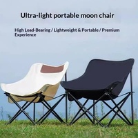 Table de camping pliable et robuste, légère, avec repose-pieds et ensemble de chaises lune, vente chaude en gros direct usine