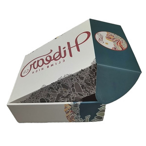 Impresión personalizada Laminación brillante Papel corrugado <span class=keywords><strong>Caja</strong></span> <span class=keywords><strong>de</strong></span> embalaje vacía para computadora portátil con inserto - Product Image 2