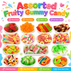 Caramelle Gommose alla Frutta Halal OEM in Confezione all'Ingrosso, Occhi di Halloween, Scherzi con Dita, Bonbon in Sacchetto - Product Image 1