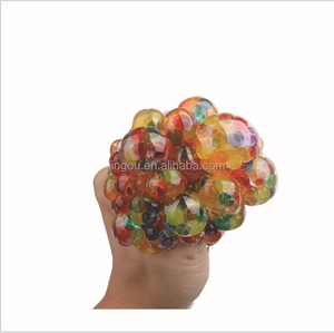 Pelota Antiestrés de Malla Colorida con Forma de Uva, Blanda y Agradable al Tacto, de Plástico y Goma, para Niños de 5 a 7 Años, Personalizable - Product Image 5