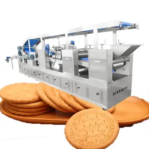 2021 new type factory price hard biscuit production line biscuit making machine