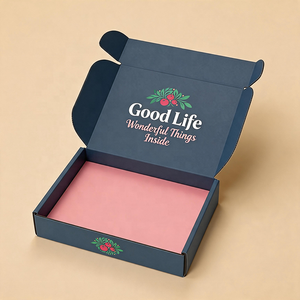 Scatole per Spedizioni in Cartone Ondulato Ecologiche e Impermeabili con Goffratura, Imballaggio in Carta Riciclata, Dimensioni e Colori Personalizzabili - Product Image 1
