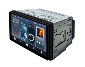 Phổ 2 DIN đài phát thanh xe tự động đài phát thanh đa phương tiện màn hình cảm ứng âm thanh stereo 7inch Android 11 Car DVD <span class=keywords><strong>Player</strong></span> cho Jaguar Buick - Product Image 1