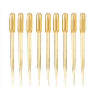 Pipeta cuentagotas desechable de plástico de 0.2, 0.5, 1, 2, 3, 5, 10 ml para laboratorio, transferencia Pasteur, para medición precisa de líquidos - Product Image 3