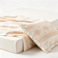 Parure de lit en microfibre de polyester, drap-housse, housse de couette, taies d'oreiller, vente en gros
