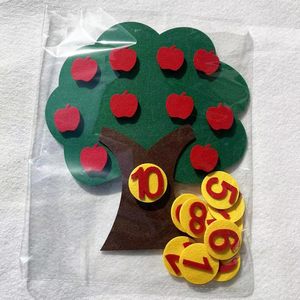 <span class=keywords><strong>Giochi</strong></span> di <span class=keywords><strong>Matematica</strong></span> per Addizione e Sottrazione, Ausili Didattici per l'Asilo, Albero in Feltro per Contare i Numeri - Product Image 3