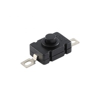 10 buah KAN-28 1,5 A250V sakelar senter penguncian otomatis tipe SMD 18x12mm sakelar tombol tekan 1812-28A sakelar lampu meja