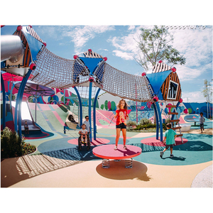 Nhà Máy ban đầu Made tam giác ngoài trời phiêu lưu <span class=keywords><strong>Net</strong></span> leo núi ngoài trời adevture lưới sân chơi cho trẻ em - Product Image 4