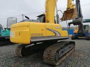 Excavatrice utilisée de SK200-8 de Kobelco SK200D bon prix d'occasion de rendement élevé d'origine de moteur de 20 tonnes - Product Image 6