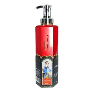 Klassieke Parfum Etnische Stijl Anti-Roos En Schone Shampoo Effectief Schoon Haar Maken Haar Verfrissend, Charmant En Pluizig