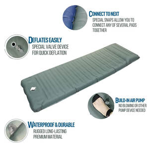 <span class=keywords><strong>Matelas</strong></span> de camping pliable avec rembourrage en <span class=keywords><strong>mousse</strong></span> pour tente et usage extérieur - Product Image 6