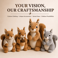 Peluche d'écureuil personnalisée, mascotte en peluche, fabrication professionnelle OEM ODM, peluche d'écureuil douce pour la promotion de la marque, cadeaux