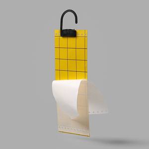 Yeni üreticinin çift taraflı sarı yapışkan böcek kurulu çevre dostu ızgara tasarım plastik tuzaklar katı ths güveler meyve sinekler - Product Image 5