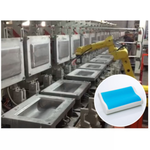 Máquina de inyección de llenado de almohadas de espuma viscoelástica de Gel de poliuretano PU Máquina para fabricar almohadas de espuma suave - Product Image 2