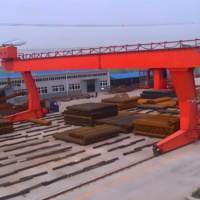 Pont roulant électrique de type ML, capacité de levage 10-20 tonnes, hauteur de levage maximale 9m, idéal pour le levage de matériaux en atelier