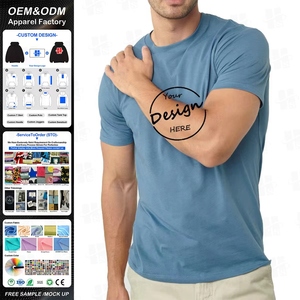 Customized High Quality 220GSM 100% Cotton Tshirts Wholesale Casual Digital Print Plain Short Sleeve Muscle Fit T Shirt for Men - Product Image 1