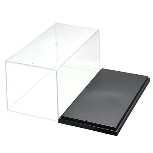 Clear Acrylic Plexiglass Display Show Case or Box for 1:18 scale model