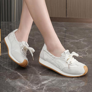 Chaussures basses décontractées pour femmes 2026 de haute qualité, antidérapantes, avec semelle intermédiaire en EVA, nouveau design d'été à lacets, confortables et respirantes - Product Image 2