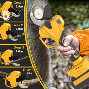 Sécateur télescopique sans fil 21V, ensemble d'outils de jardin multifonctionnels avec cisailles électriques, <span class=keywords><strong>taille</strong></span>-haies, mini-tronçonneuse - Product Image 5