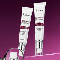 Crème Contour des Yeux Marque Blanche Anti-Cernes et Anti-Rides au Rétinol, Peptides, Collagène et Vitamine E – Raffermissante et Réparatrice – Fabricant OEM/ODM en Gros